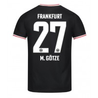 Camiseta Eintracht Frankfurt Mario Gotze #27 Segunda Equipación Replica 2023-24 mangas cortas